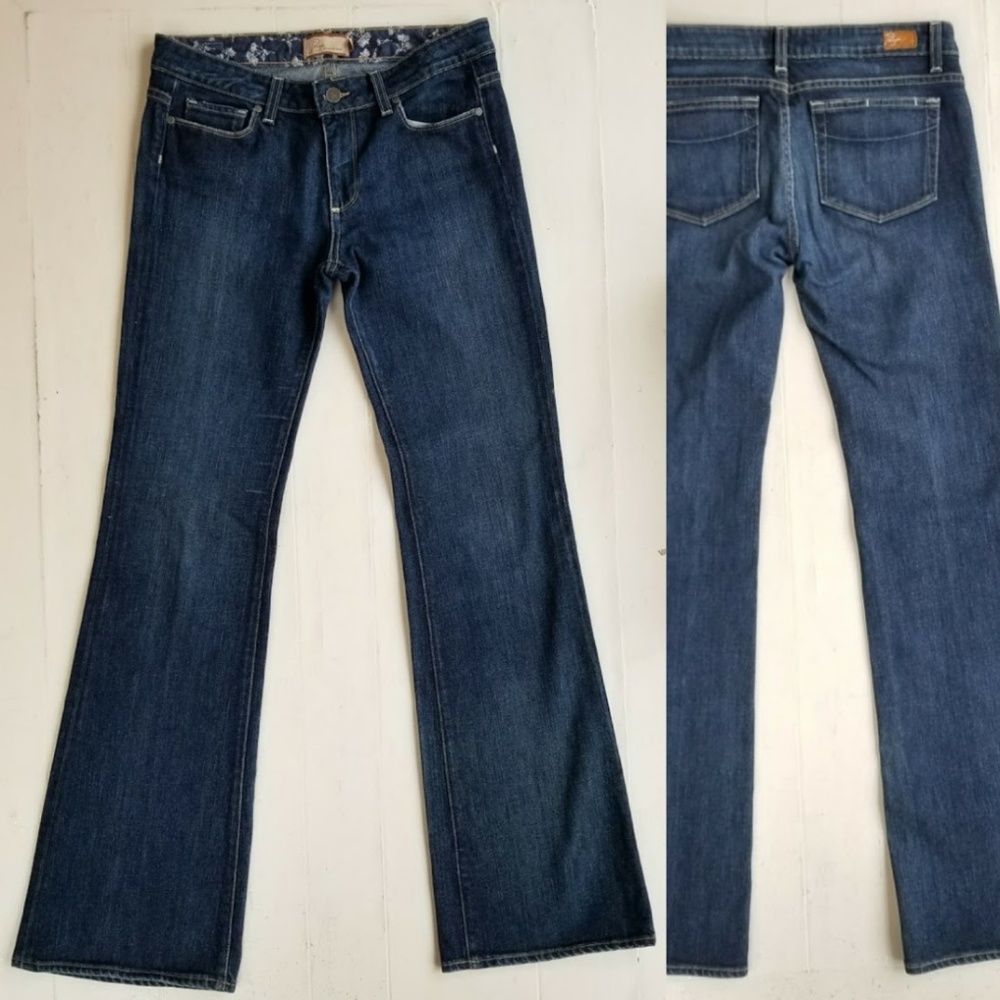 Anthropologie Paige Flare Wide Leg Jeans 30